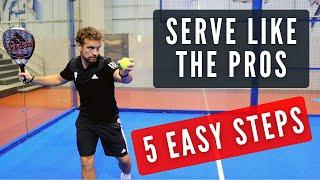 How to SERVE like WPT Players!