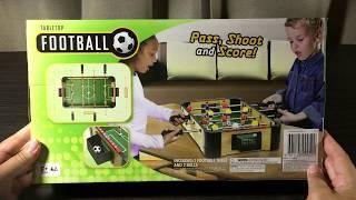 "FUN NOVELTY SIZE!" Kmart Tabletop Football Table Set - NZ Toy Reviews