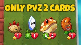 Wall-Knight ONLY PvZ 2 Cards Challenge