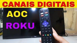 COMO ADICIONAR CANAL NA TV AOC ROKU