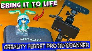 Turn your figures to life! Creality Ferret Pro 3D Scanner