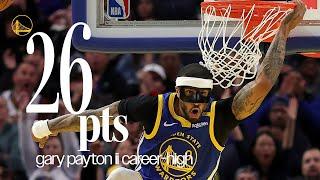 Gary Payton II Gets Bucket || Career-High 26 Points