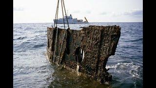 How a 20 ton steel piece of Titanic was Raised from the Sea Floor!!!!!