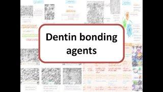 Dentin Bonding Agents:  Smear layer, Hybrid layer, Acid etching, Silverstone's etching patterns