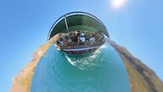 Green Canyon Alanya,  boat tour Turkey Manavgat Shot with Insta360 X3. edited with insta360 studio