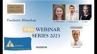 ERS Webinar Series 2023: Paediatric Rhinology