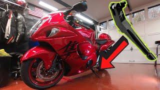 Adjustable Aluminum Kick Stand upgrade Install ! ( Mototalk USA )