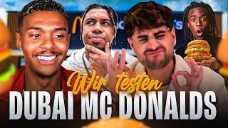 WIR TESTEN KAI CENATS BURGER  MC DONALDS IN DUBAI TESTEN MIT ELI, SIDNEY & ELDOS  | NIKLAS WILSON