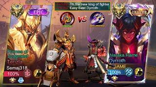 DYRROTH VS TERIZLA TOP META FIGHTER? EXPLAINED TIPS TUTORIAL BEST BUILD MLBB