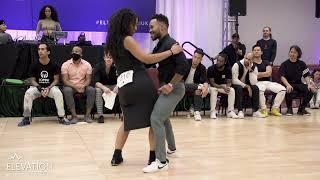 Jamiel & Andrea - Intermediate Jack & Jill - Elevation Zouk Festival 2022