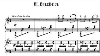Darius Milhaud - Suíte scaramouche - 3º mov. Brazileira (Duo Pace Roma, dois pianos)