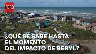 Tormenta tropical Beryl: ¿Cómo sigue Beryl en su paso por el Golfo de México? - Las Noticias