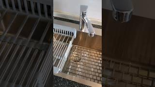 Установка раковины WISENT, вместо литой раковины из Г-камня / Kitchen sink #shorts #sink #раковина
