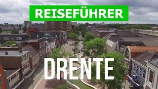 Drenthe, Niederlande | Stadt Assen, Emmen, Meppel, Coevorden | Drohne 4k Video | Provinz Drenthe