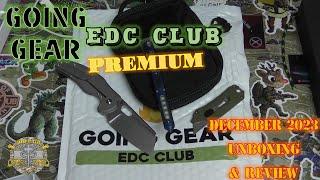 Going Gear EDC Club Premium December 2023 - Unboxing & Review