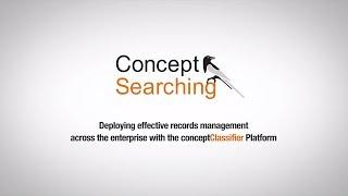 Deploying effective records management across the enterprise with the conceptClassifier Platform