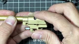 Savia Brass TDC Hop Up Chamber Set for Tokyo Marui Hi-Capa / 1911 GBB