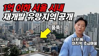 [재개발 임장] 등잔 밑이 어둡다! 용산의 후광을 받게 될 '이 곳', 부자병법이 찾아낸 서울 시내권 귀한 초급매물 (1억이하 소액투자)