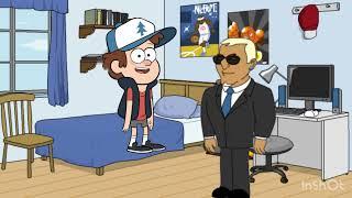Dipper Pines SmokIng Cigarettes In His Room/Grounded