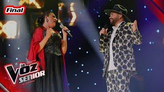 Gloria Elena y Nacho cantan 'Se me olvidó otra vez' en la final | La Voz Senior 2022