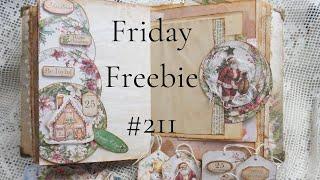 Friday Freebie #211   30% SALE in Etsy for all Christmas Digitals