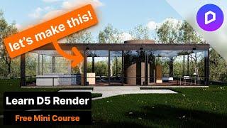 Learn D5 Render in 1 Hour, Exterior & Interiors (Step-by-Step Guide)