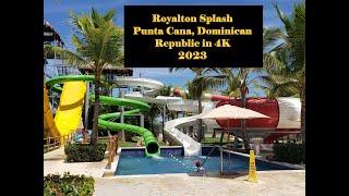 4K HD Walk around ROYALTON SPLASH and ROYALTON Punta Cana  Resorts 2025 #travel #familyvlog #vacay