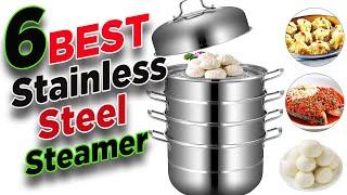 Top 6 Stainless Steel Food Steamers in 2024 [Best Stainless Steel Steamer Pot]