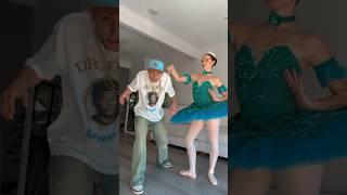 HIPHOP VS BALLET! 🩰 - #dance #trend #viral #funny #couple #ballet #shorts