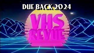VHS Revue returns in 2024