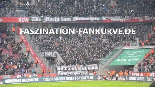 Kölner Ultras klauten in Halbzeitpause die Zaunfahne vom Scenario Fanatico