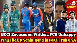 Why Tilak & Sanju Trend in Pak Media? | BCCI Excuses, CT Become Headache, PCB Unhappy