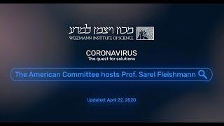 Coronavirus: The Quest for Solutions – The American Committee Hosts Prof. Sarel Fleishman