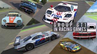 Group GT1 Cars in Racing Games