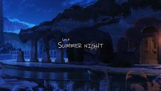 Last summer night lo-fi (No copyright, for stream, relaxing, chill, sleep, study, work)