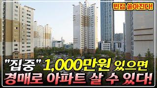 "긴급" 역대급 부동산경매 쏟아지고 있다! 단돈 1,000만 원 있으면 아파트 살 수 있다, 대박 기회!