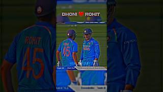 Dhoni x Rohit #shorts #shortsfeed #shortvideo #cricket #dhoni #rohitsharma #trending