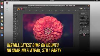 Install GIMP 2.10.32 on Ubuntu via PPA Repository | Adobe Photoshop Alternative for Linux