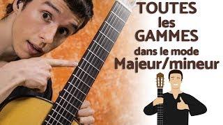 2 Schémas pour jouer TOUTES les gammes majeures et mineures !