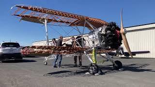 Radial Starduster Too 2023-10-12 First Engine Start