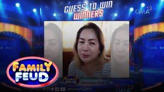 Family Feud: Message from 'Guess To Win Promo' winners (Online Exclusives)