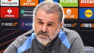 'Guglielmo Vicario will be out for MONTHS!' | Ange Postecoglou | Tottenham v Roma