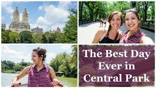 BEST DAY EVER IN CENTRAL PARK! | NEW YORK TRVEL DIARIES | Alicia Lowndes