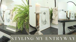 Easy Statement Entryway Ideas || Entryway Decorating Ideas || Entryway Decorate With Me