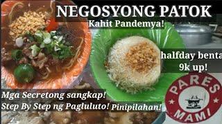 Beef Pares Mami Patok na negosyo 2021 l Secretong mga Sangkap reveal l Magkano kita?