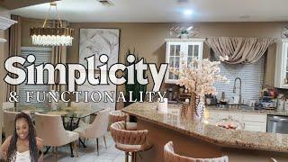Simplicity & Functionality Kitchen Edition| COUNTERTOP KITCHEN STYLING|DECORATE MY KITCHEN WITH ME