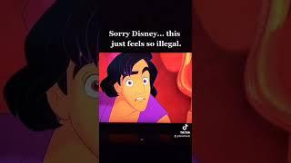 How Did Disney Get Away With This In Aladdin?  #shorts #disney #aladdin #disneymovie #disneyplus