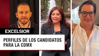 Perfiles candidatos a la a la jefatura de gobierno de la CDMX