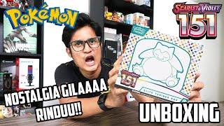 POKEMON 151 ELITE TRAINER BOX UNBOXING! NOSTALGIA HABISSS!