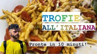 TROFIE ESTIVE - RICETTA PRONTA IN 10 MINUTI! - #CUCINANDOMELAGODO